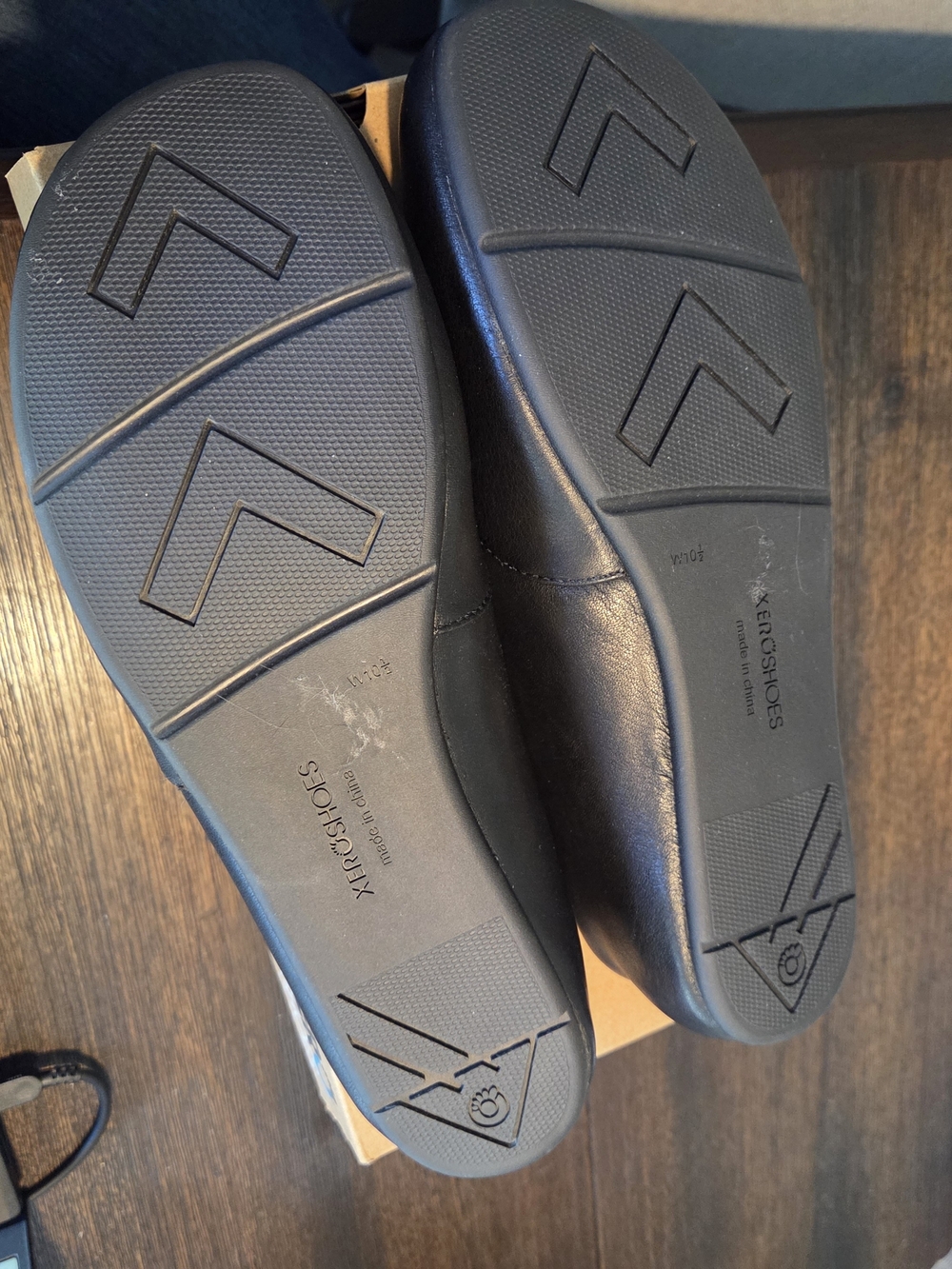Black Wide Toe Box Flats Sz 10.5 New Without Tags Or Original Box. - Picture 4 of 6